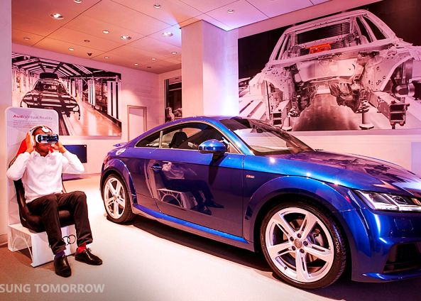 Samsung Si Audi Au Pregatit Cea Mai Tare Lansare Pentru Noul Tt S Coupe Tur Virtual Cu Ajutorul Oculus