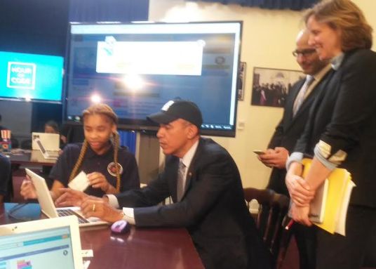 Foto Barack Obama A Invatat Programare Care A Fost Prima Linie De Cod Scrisa De Presedintele Sua