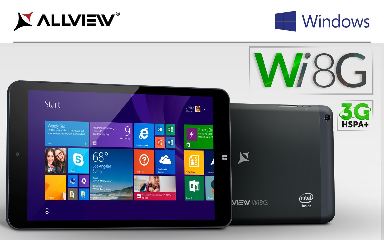 Allview Wi8G. Brasovenii lanseaza o tableta cu 3G si Windows 8 Allview Wi8g Brasovenii Lanseaza O Tableta Cu 3g Si Windows 8