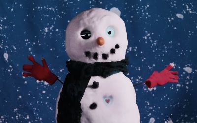 Asta-i cel mai tare om de zapada pe care l-ai vazut! Ce a fost ascuns inauntru! VIDEO