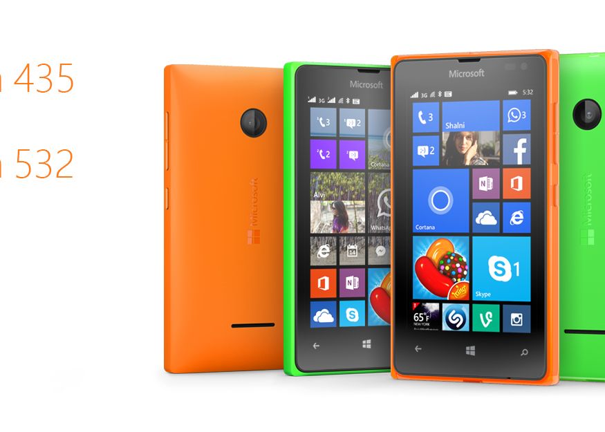 Microsoft Lumia 435 si Lumia 532, cele mai ieftine telefoane din gama, lansate acum Microsoft Lumia 435 Si Lumia 532 Cele Mai Ieftine Telefoane Din Gama Lansate Acum