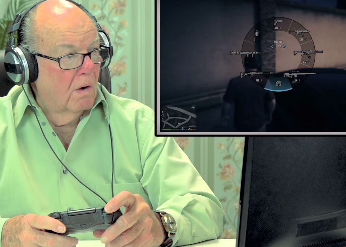 Cum Reactioneaza Batranii Cand Joaca Prima Data Grand Theft Auto Video