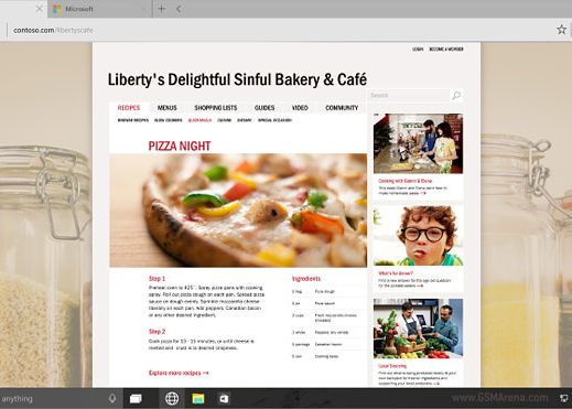 Microsoft Arata Detaliile Browserului Spartan Cat Este De Modern