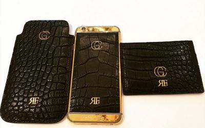 Jucatorul lui Man United, Radamel Falcao, si-a placat iPhone-ul cu aur de 24 de karate