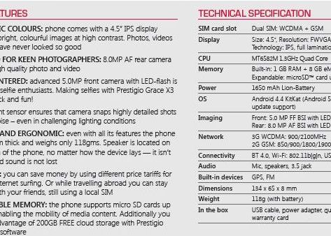Prestigio lanseaza Grace X3: Design subtire, elegant si camera foto cu super specificatii Prestigio Lanseaza Grace X3 Design Subtire Elegant Si Camera Foto Cu Super Specificatii 6