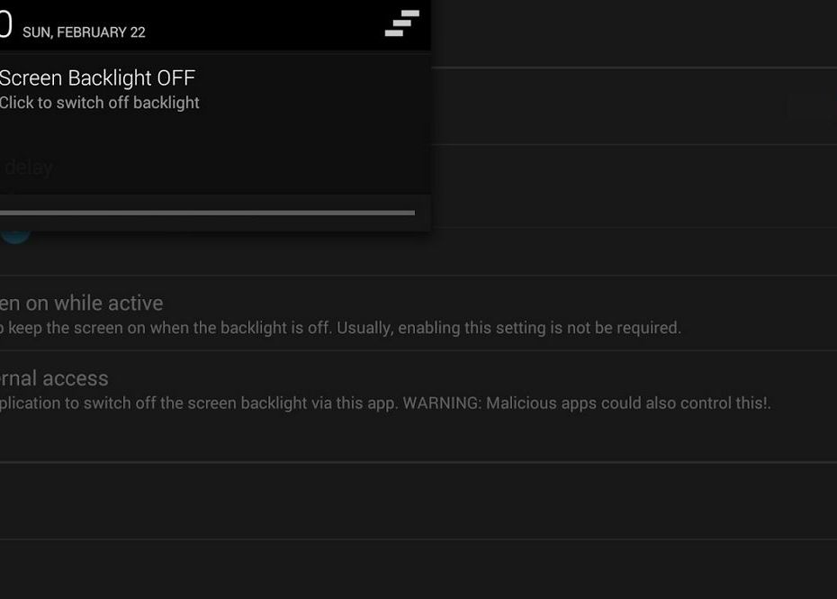 Pentru a folosi Screen Backlight OFF este necesar ROOT-ul device-ului Un Truc Simplu Cu Care Poti Imbunatati Mult Bateria La Telefon