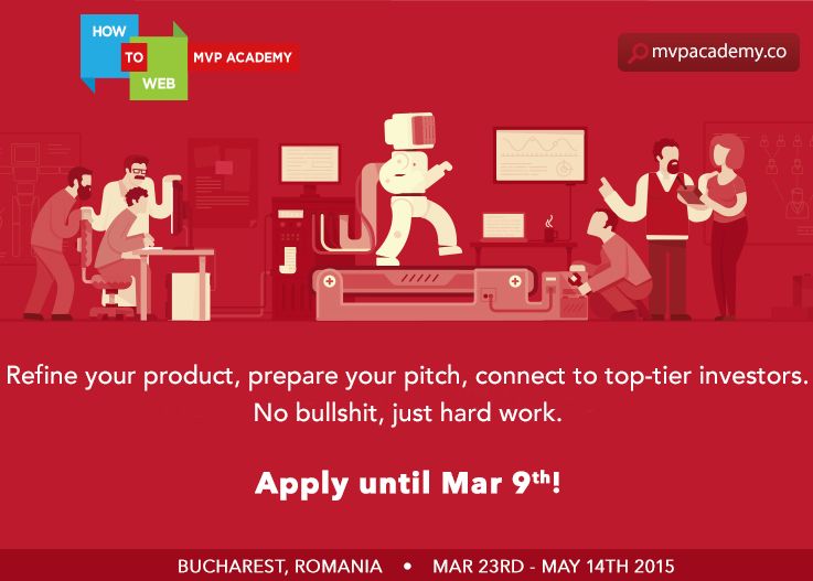 Startup-urile din tehnologie pot aplica pana luni la programul de pre-accelerare MVP Academy Startup Urile Din Techologie Pot Aplica Pana Luni La Programul De Pre Accelerare Mvp Academy 1