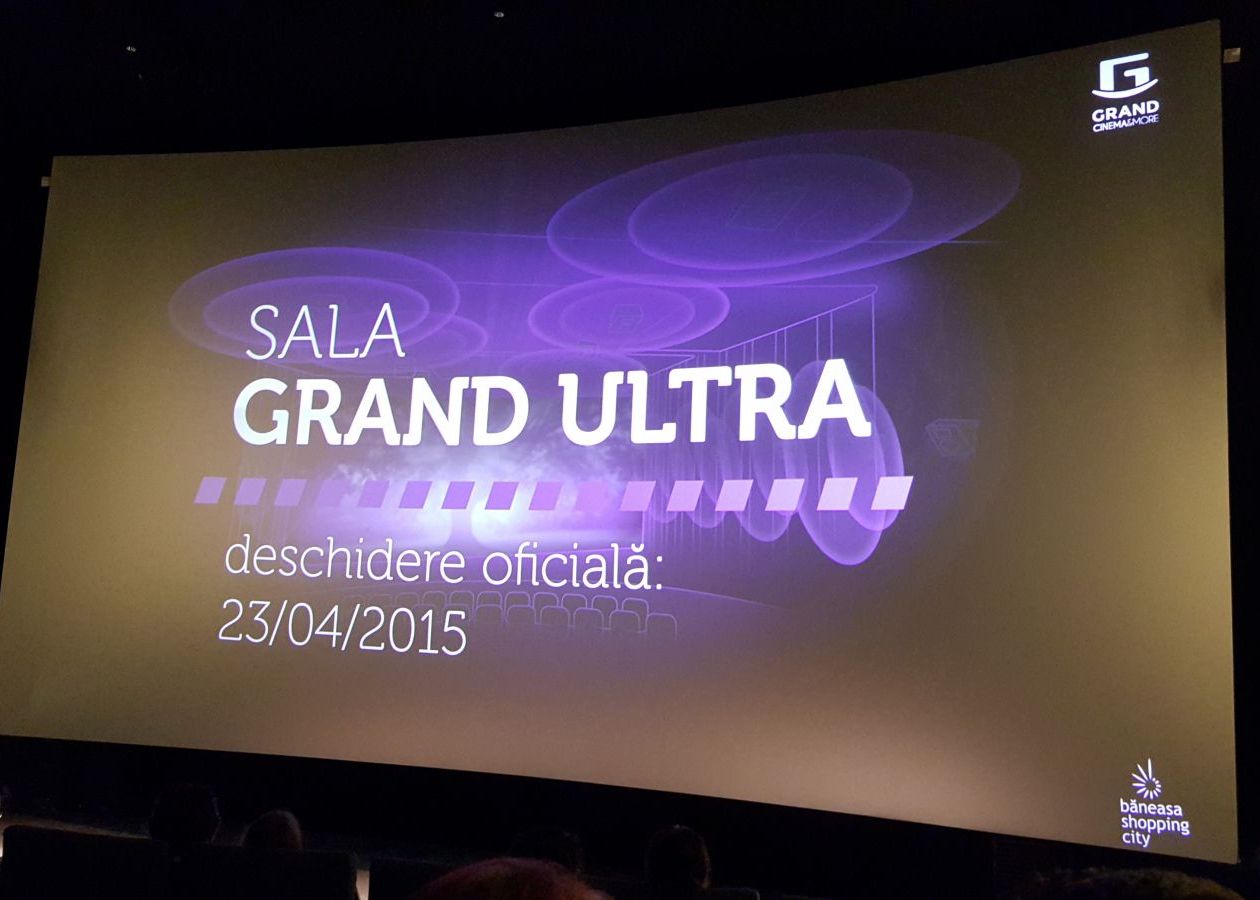 Cum a fost la inaugurarea celei mai mari sali de cinema dintr-un mall in Romania, la avanpremiera Avengers 2: Age of Ultron Cum A Fost La Inaugurarea Salii Grand Ultra Cea Mai Mare Dintr Un Mall In Romania La Avanpremiera Avengers