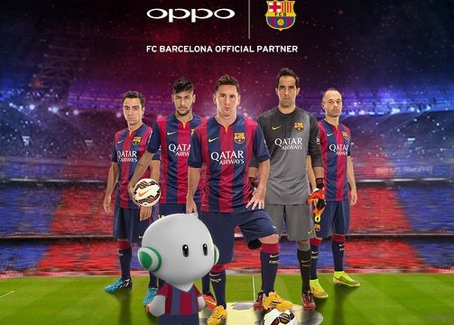 Oppo A Devenit Partener Oficial Al Clubului Fc Barclona Pentru Urmatorii 3 Ani