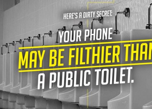Cea mai ofensiva promovare a unui smartphone: Telefonul tau ar putea fi mai murdar decat un WC public! Cea Mai Ofensiva Promovare A Unui Smartphone Telefonul Tau Ar Putea Fi Mai Murdar Decat Un Wc Public