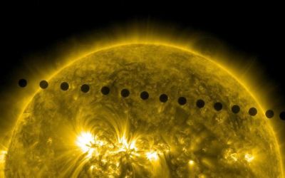 Imaginea pe care nu o sa o mai vezi in viata asta! NASA a surprins un moment care are o data la 115 ani