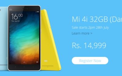 Xiaomi a lansat o versiunea de 32GB pentru Mi 4i. Cat costa