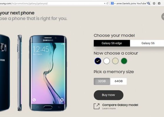 Samsung A Renuntat La Versiunea De 128gb Pentru Galaxy S6 Si S6 Edge In India