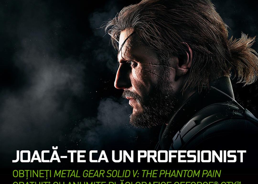 Metal Gear Solid V The Phantom Pain Vine Gratuit Cu Placile Grafice Nvidia