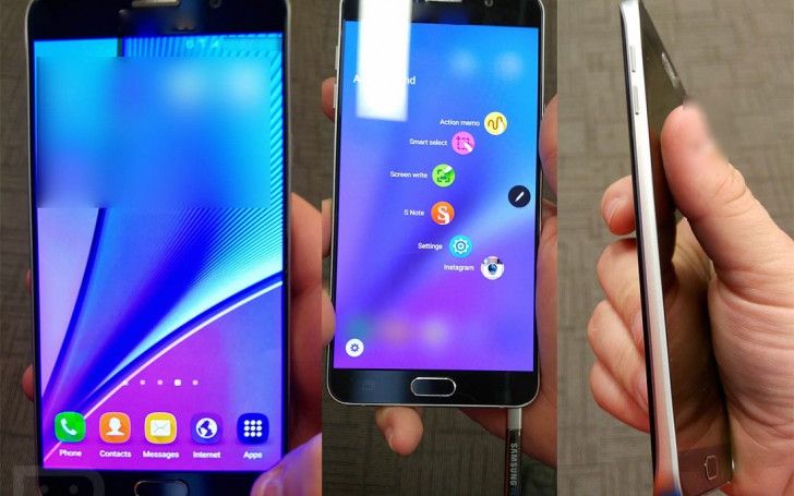 Samsung Galaxy Note 5 Primele Imagini Cu Telefonul