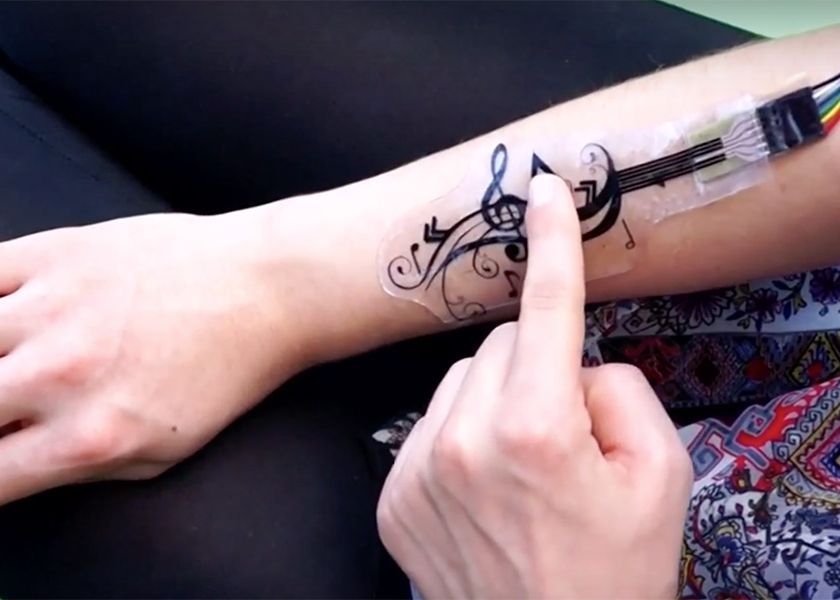 Iskin Tehnologia Revolutionara Care Ti Transforma Pielea Intr Un Touch Pad