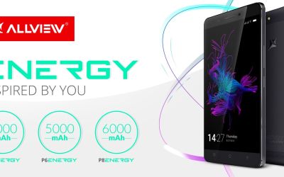 Allview lanseaza gama Energy, smartphone-urile cu cea mai mare autonomie a bateriei