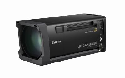 Canon lanseaza doua obiective de 2/3 inch de inalta performanta pentru transmisiuni din teren, UHD DIGISUPER 90 si UHD DIGISUPER 86
