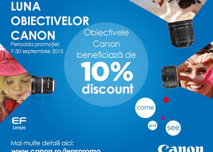 Luna Obiectivelor Canon Le Este Pregatita O Surpriza Mare Tutoror Amatorilor De Fotografie