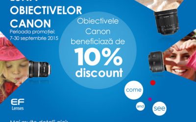 (P) Luna obiectivelor Canon! Le este pregatita o surpriza mare tuturor amatorilor de fotografie