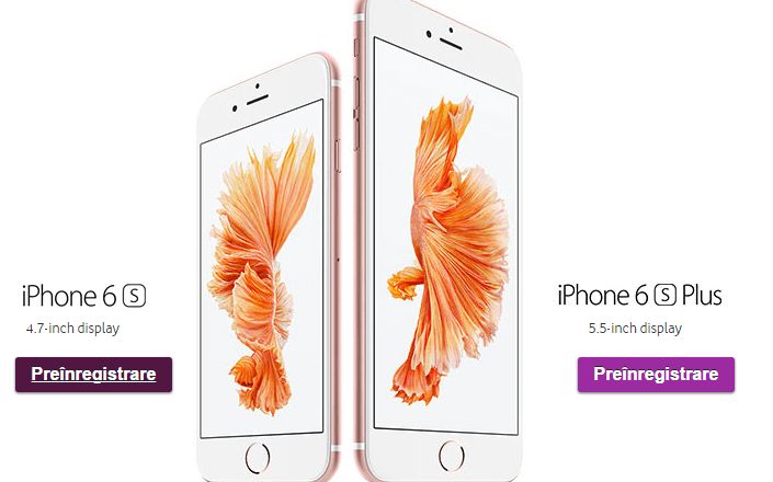 Iphone 6s Si 6s Plus In Oferta Vodafone Orange Si Telekom Telefoanele Pot Fi Precomandate De Vineri