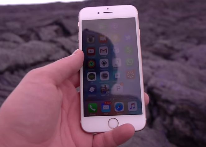 Nimeni Nu A Mai Facut Asa Ceva Cu Un Telefon Ce S A Intamplat Cu Un Iphone 6s Aruncat In Lava