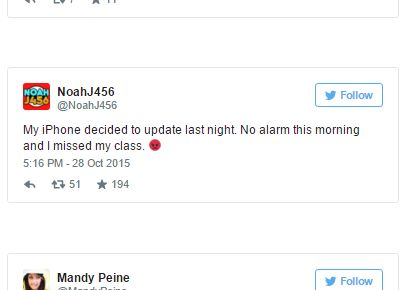 Iphone Urile Au Un Bug Urias Sute De Oameni Au Intarziat La Serviciu Din Cauza Ios 9 1