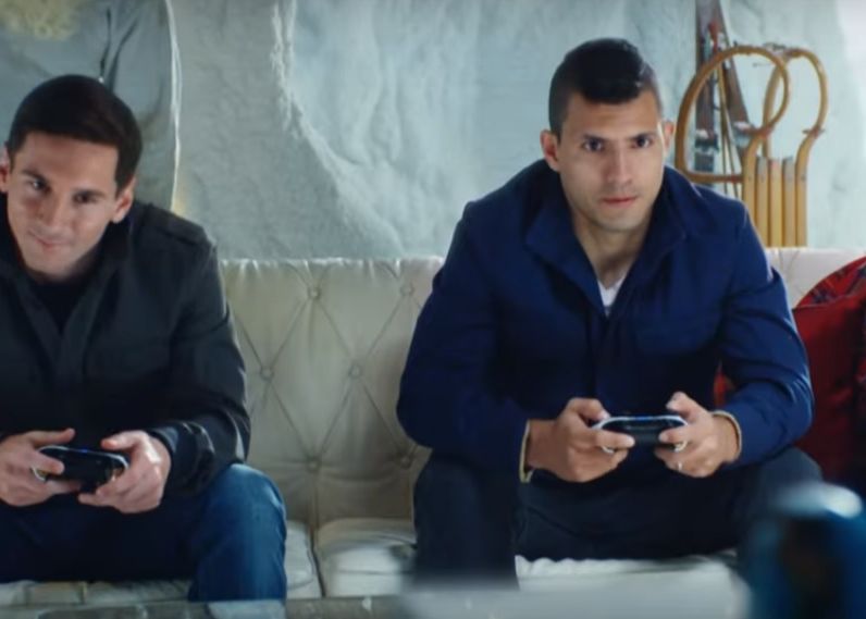 Messi Si Kun Aguero Apar In Ultima Reclama La Fifa 16