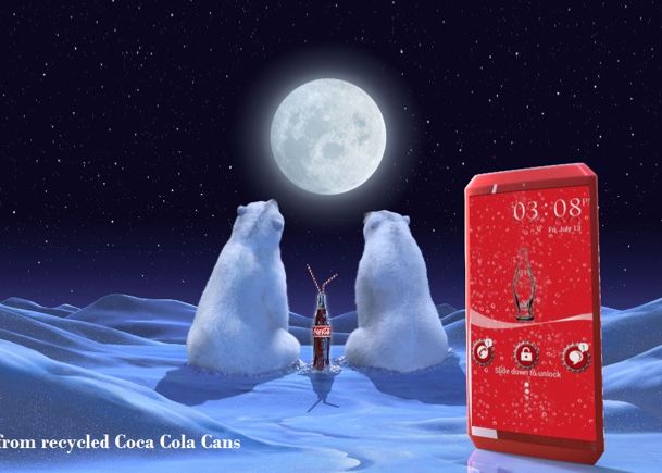 Replica Data De Un Designer La Telefonul Pepsi Cum Ar Arata Smartphone Ul Coca Cola