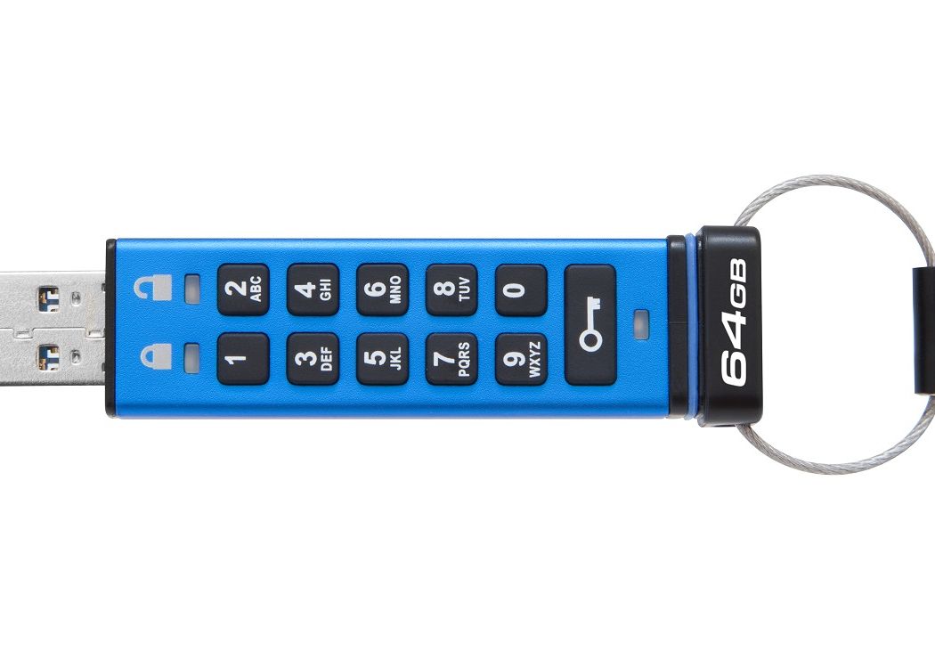 Kingston Lanseaza Stick Ul Digital Ultra Securizat Cu Tastatura Pentru Cifrul De Criptare