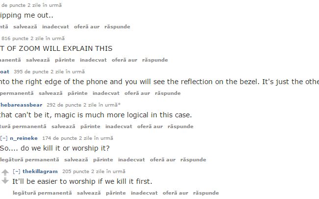 Poza bizara care agita internetul. Ce se intampla cu telefonul in aceasta imagine Poza Bizara Care Agita Internetul Dispare Un Iphone