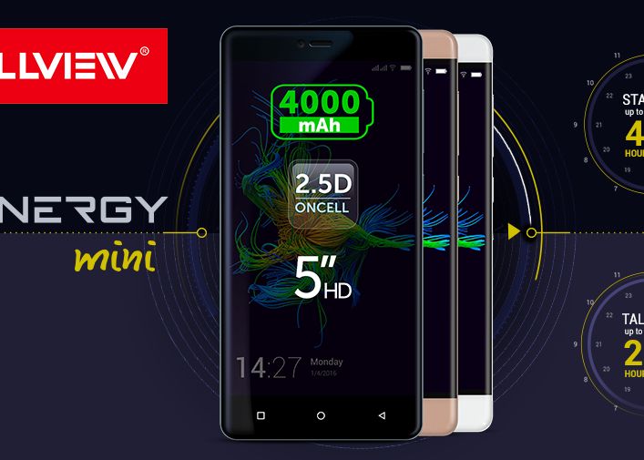 P8 Energy Mini Primul Telefon Allview Cu Sticla 2 5d Are Baterie Mare Care Se Incarca Rapid Cat Costa