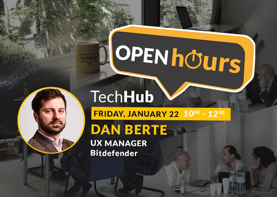 Techhub Bucharest Open Hours Sesiuni Gratuite De Mentorat Cu Profesionisti Consacrati Din Industrie Pentru