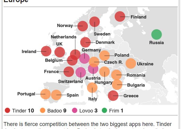 Tinder Doar Pe Locul 2 Asta E Cea Mai Folosita Aplicatie De Dating