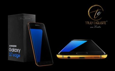 Cea mai scumpa versiune de Galaxy S7. Cat costa telefonul placat cu aur de 24 de karate