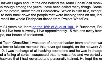 Unul Dintre Cei Mai Cautati Hackeri Din Lume Si A Dezvaluit Identitatea Este Un Roman De 24 De Ani Sunt