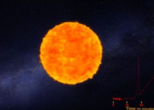 Nasa A Suprins O Stea Care Explodeaza E De 500 De Ori Mai Mare Decat Soarele Video