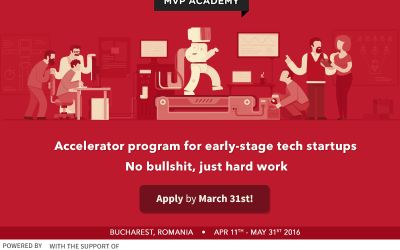 Investitori, antreprenori si profesionisti cunoscuti din industrie se alatura programului de accelerare MVP Academy