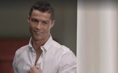 Starul celor de la Real Madrid, Cristiano Ronaldo, apare intr-o noua reclama