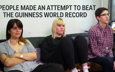 Trei oameni au incercat sa bata un record mondial incredibil! Cate zile s-au uitat la televizor fara pauza