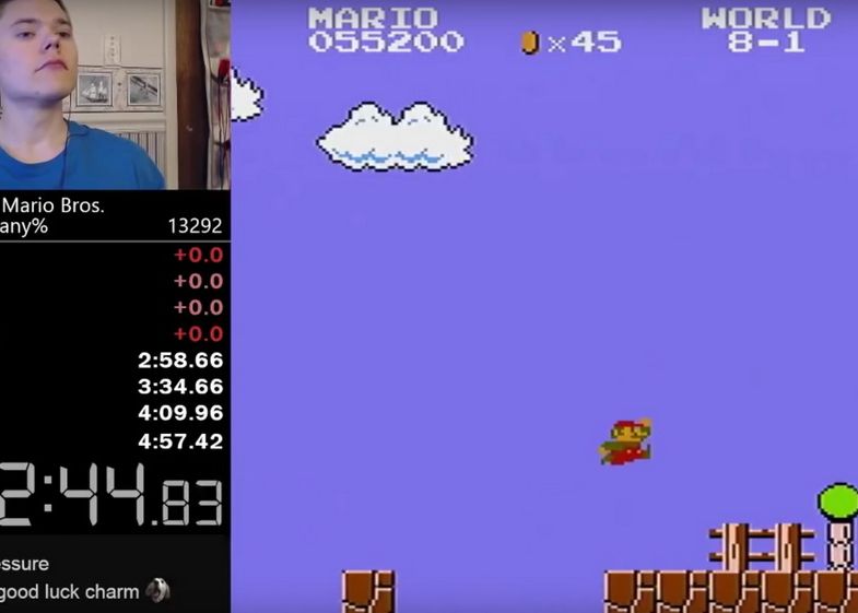 Mai Tii Minte Jocul Super Mario Ce A Reusit Un Pusti Este Incredibil In Cat Timp A Terminat Tot Jocul