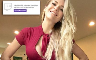 O vloggerita a fost exclusa de pe Twitch dupa un gest indecent in timpul unei transmisiuni live
