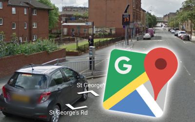 S-au filmat in timp ce incalcau legea! Detaliul din aceasta imagine surprins pe Google Maps
