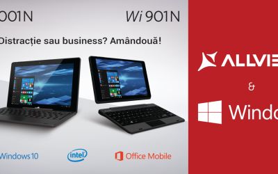 Allview a lansat doua tablete Windows dotate cu tastatura! Cat costa
