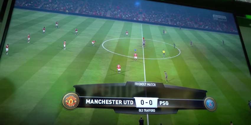 Primele imagini cu un meci din FIFA 17 - Man United vs PSG