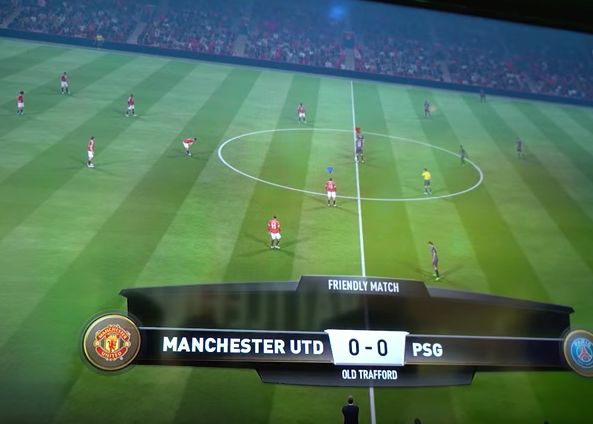 Primele Imagini Cu Un Meci Din Fifa 17 Man United Vs Psg
