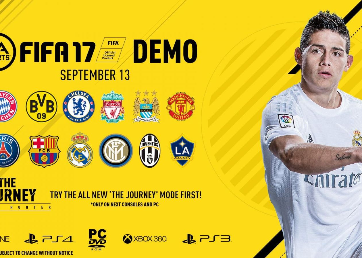 12 echipe disponibile in demo-ul de la FIFA 17 12 Echipe Disponibile In Demo Ul De La Fifa 17