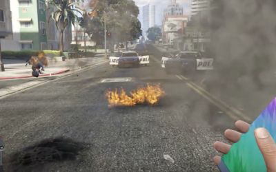 Au folosit un Galaxy Note7 pe post de grenada in GTA V! Reactia celor de la Samsung, ignorata de Google