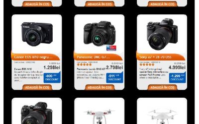 Cele mai tari oferte de la F64: reducere de 1.500 de lei la o drona!