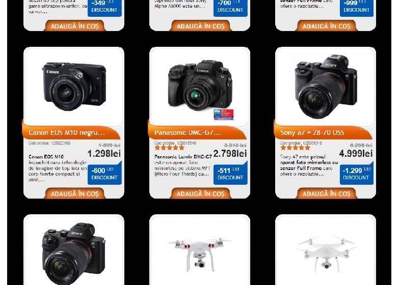 Cele mai tari oferte de la F64: reducere de 1.500 de lei la o drona! Cele Mai Tari Oferte De La F64 Reducere De 1 500 De Lei La O Drona